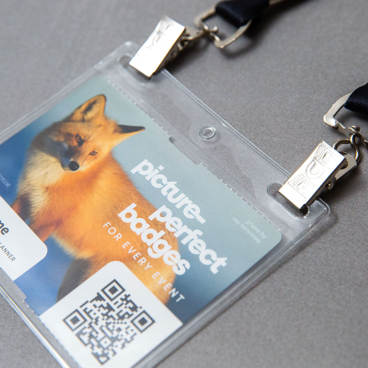 4" x 3" Event Badge Holder 4" x 3" Event Badge Holder