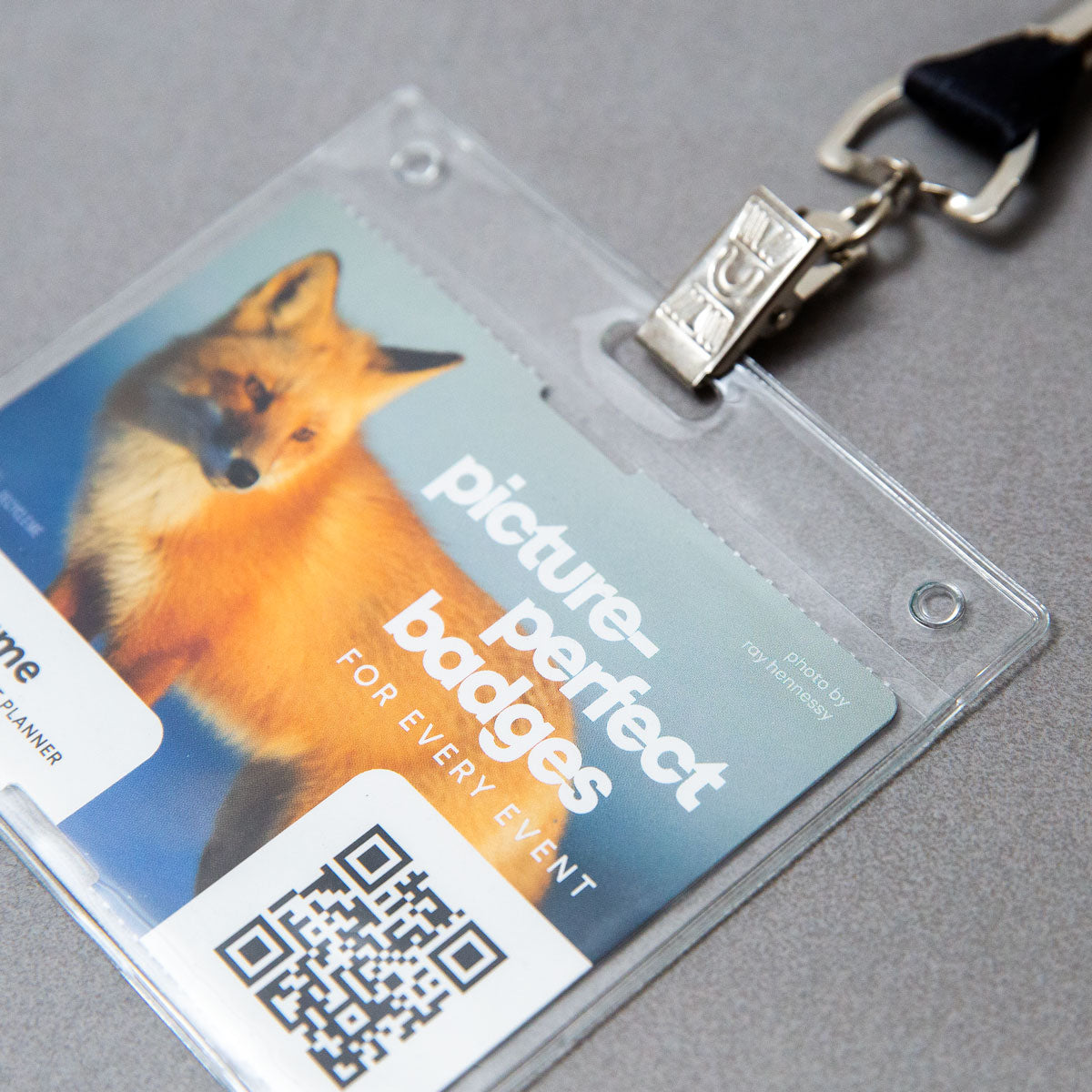 4" x 3" Event Badge Holder 4" x 3" Event Badge Holder
