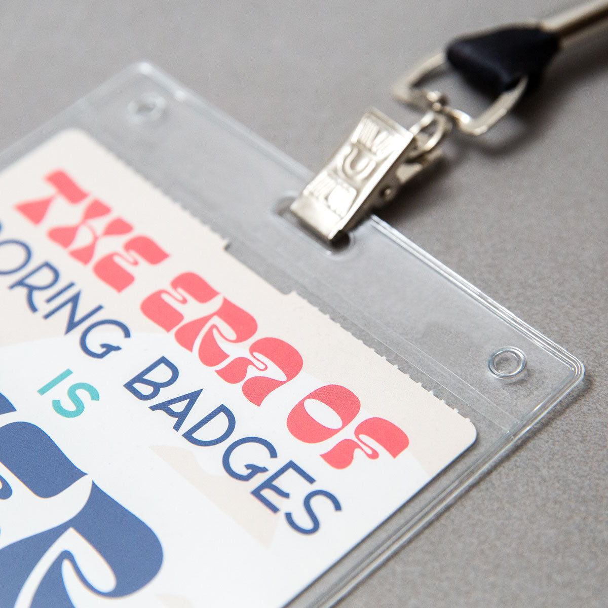 4" x 6" Event Badge Holder 4" x 6" Event Badge Holder