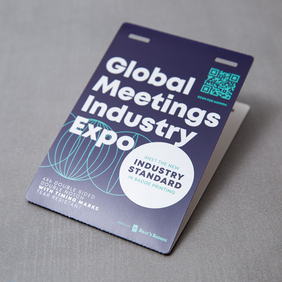 4" x 6" Paper - Event Badge
