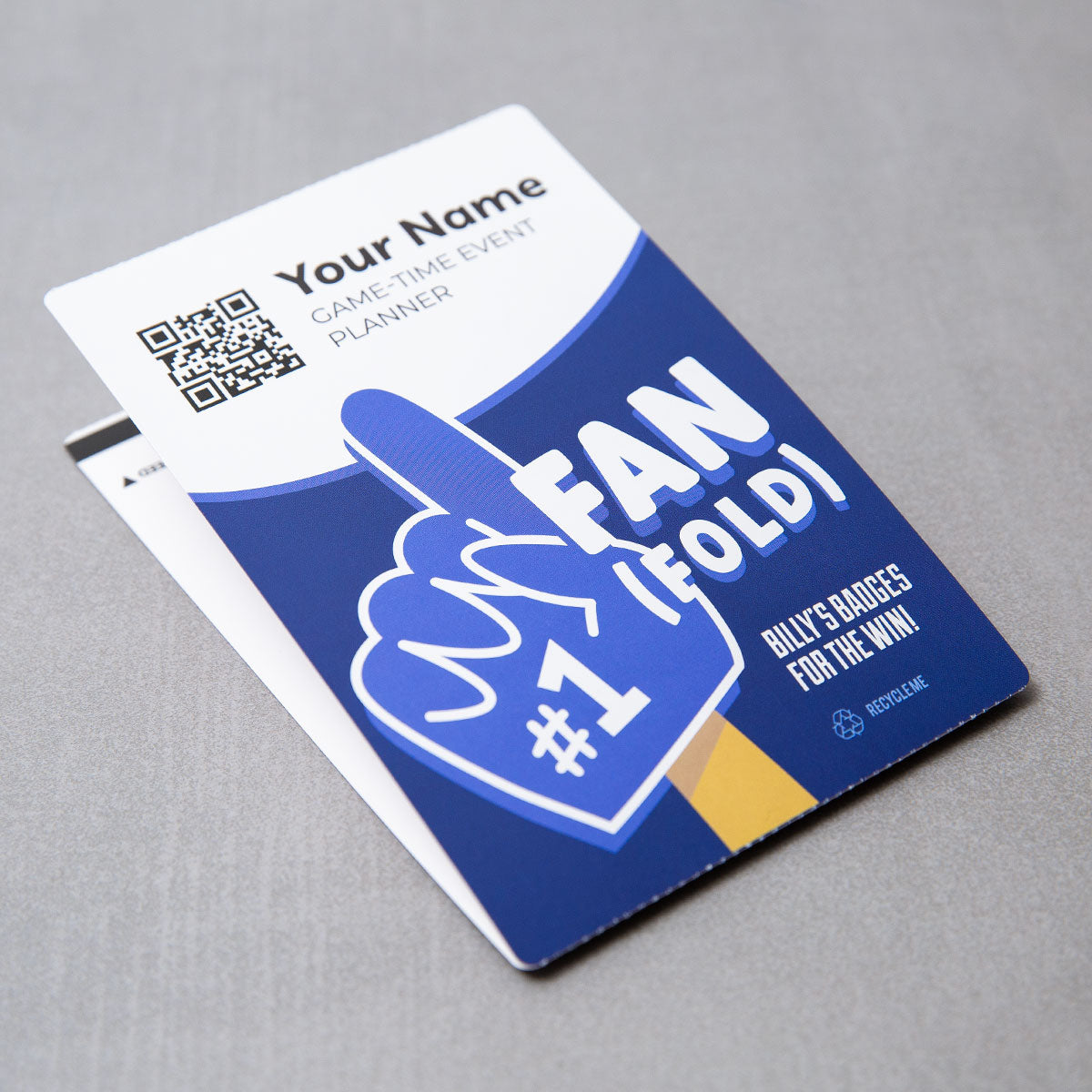 4" x 6" Paper - Event Badge