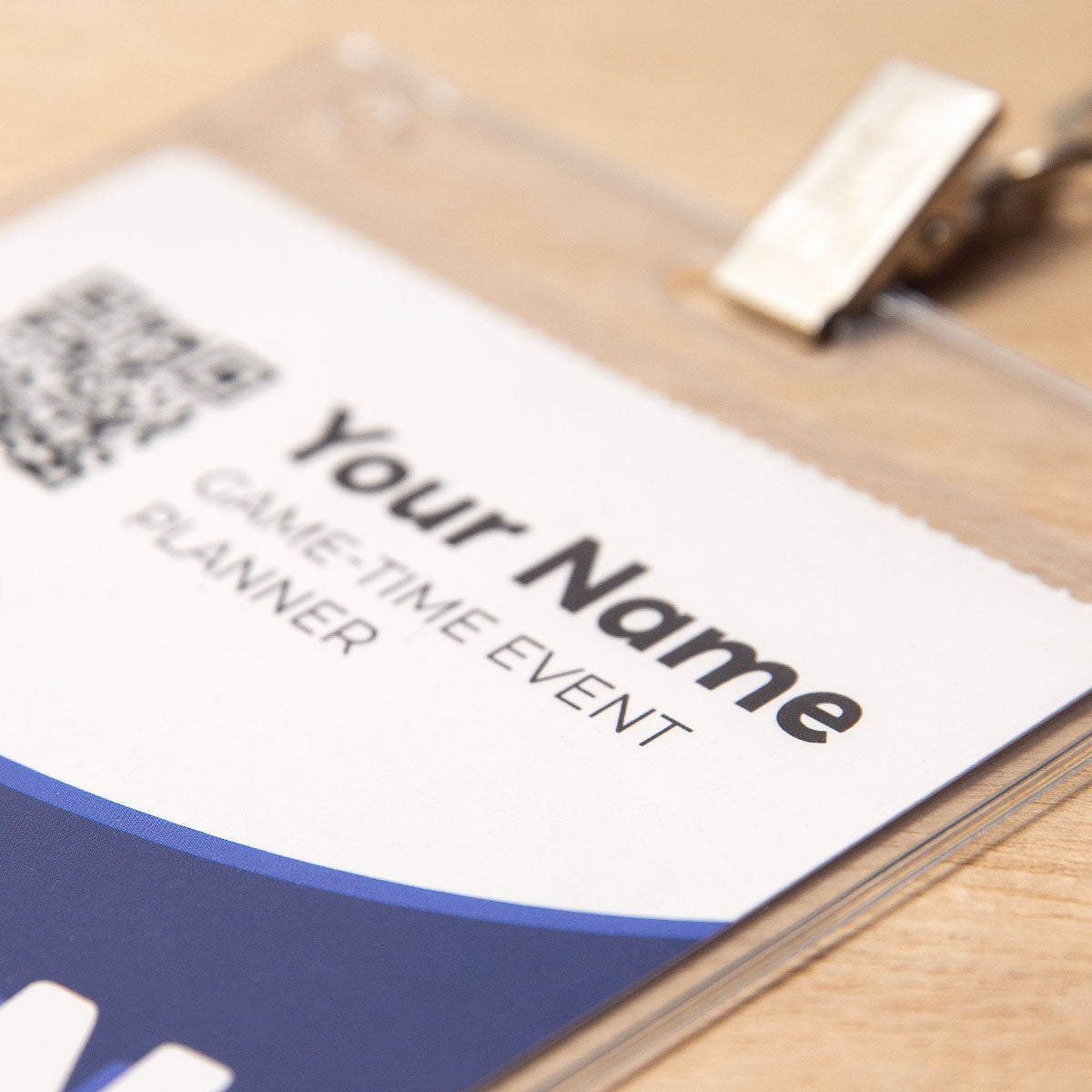 4" x 6" Paper - Event Badge