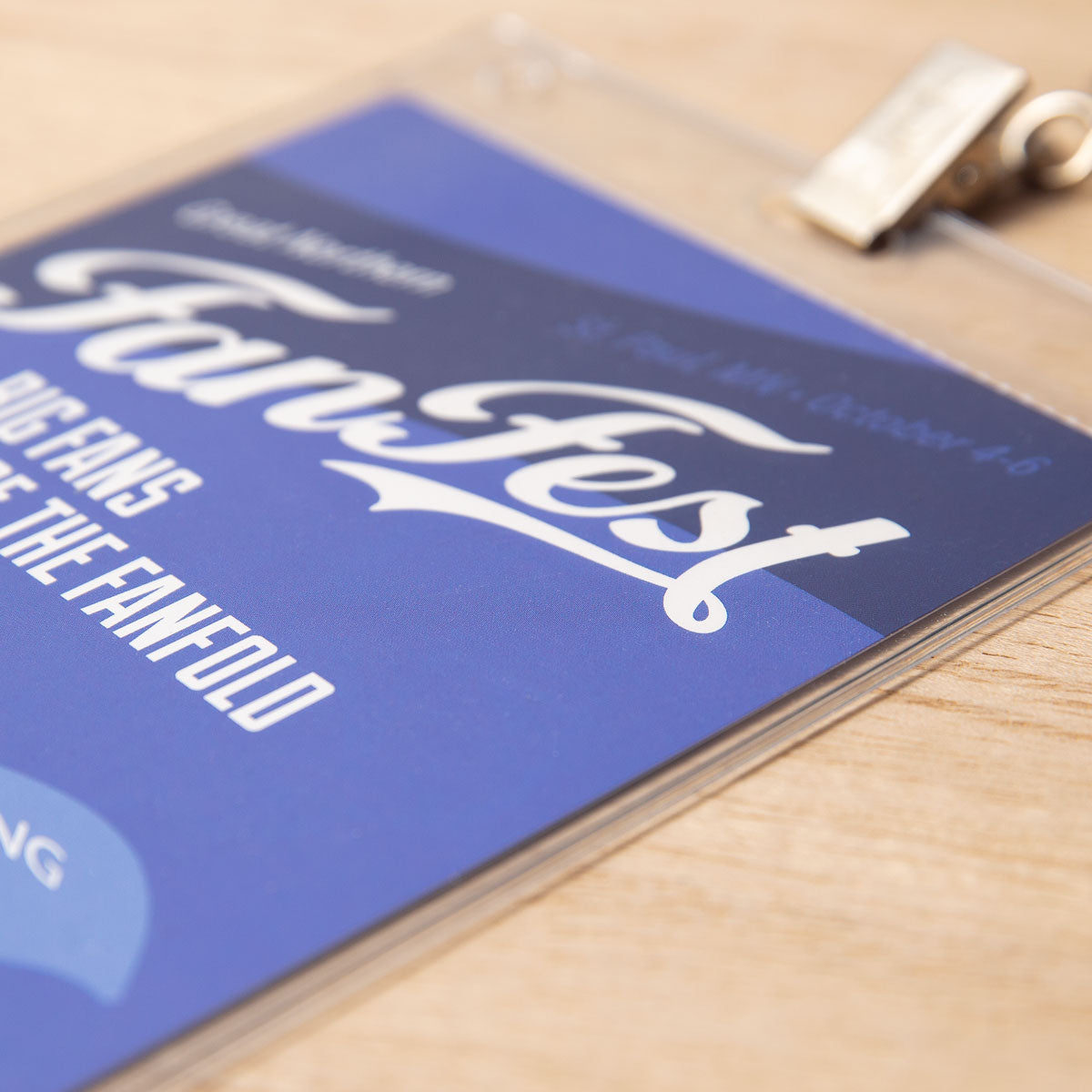 4" x 6" Paper - Event Badge