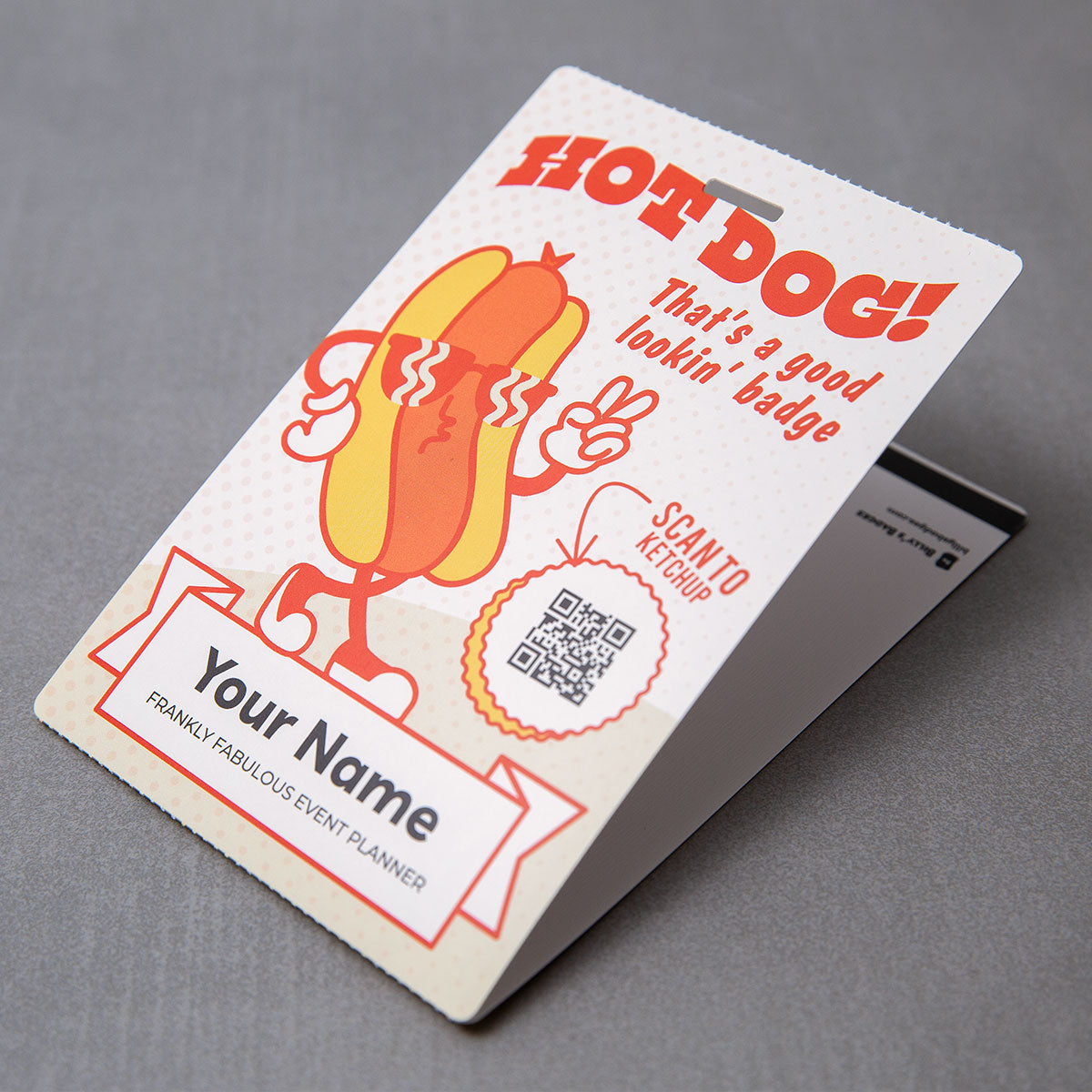 4" x 6" Paper - Event Badge