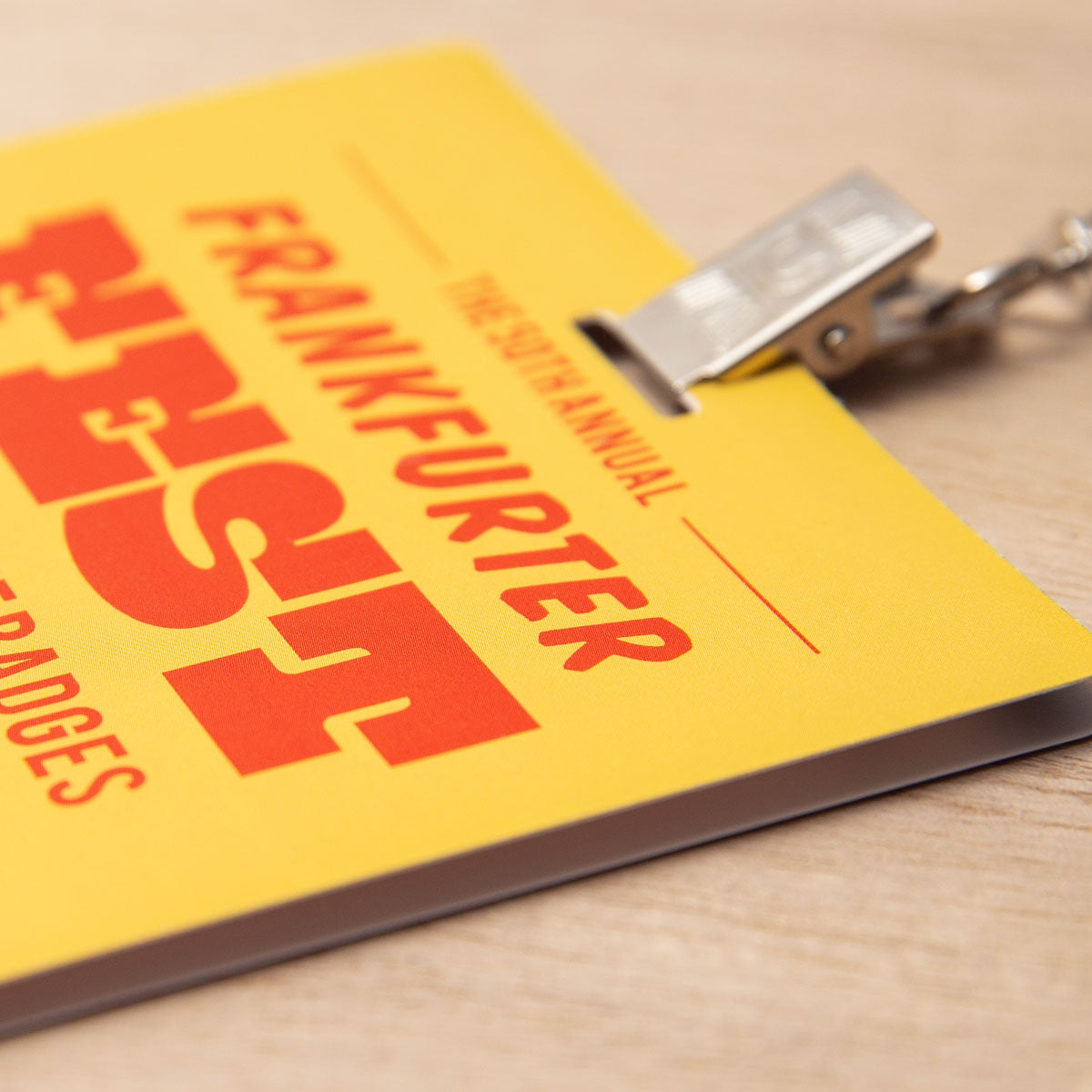 4" x 6" Paper - Event Badge
