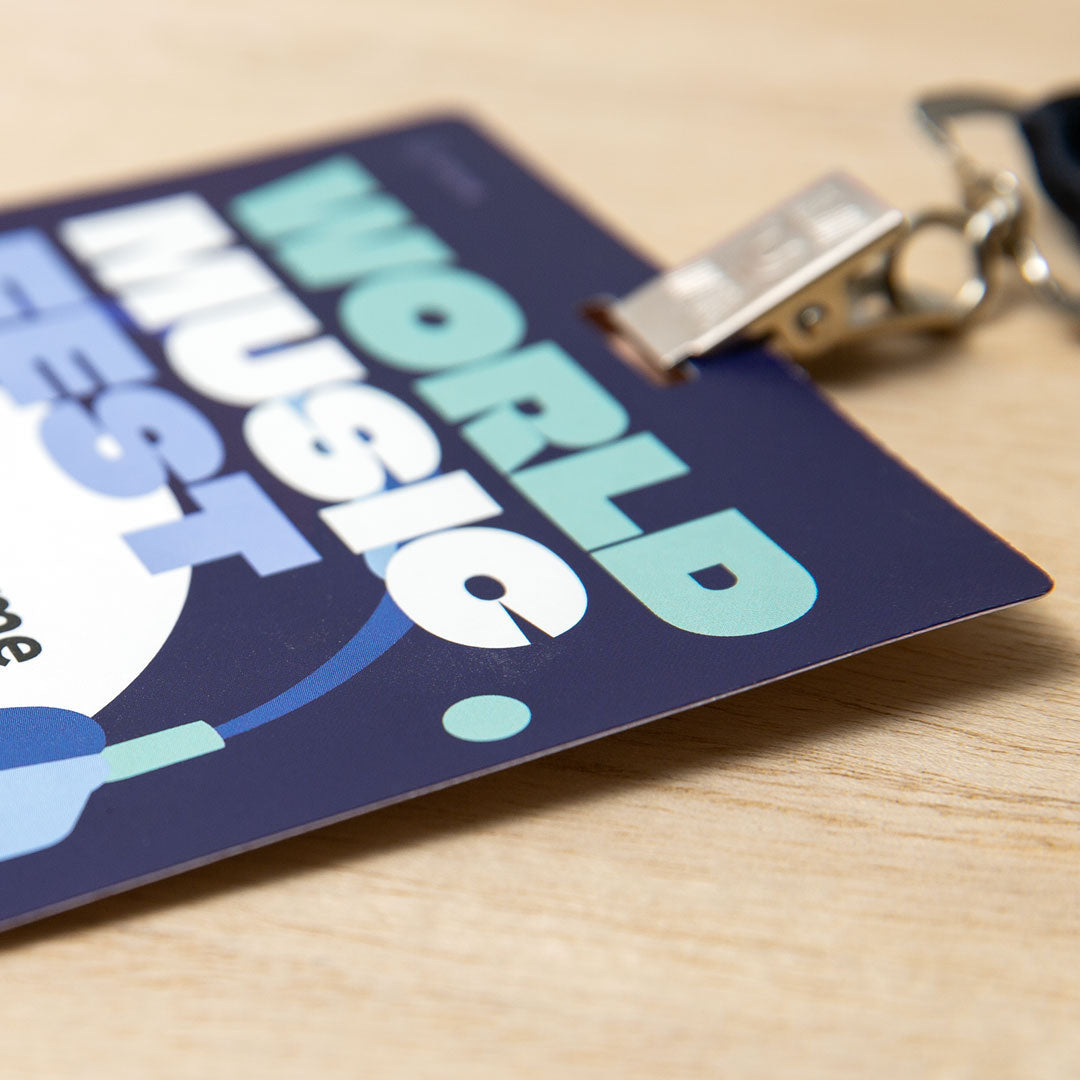 4" x 6" Plastic - Event Badge