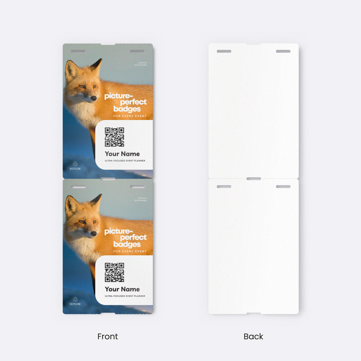 4" x 6" Paper - Event Badge