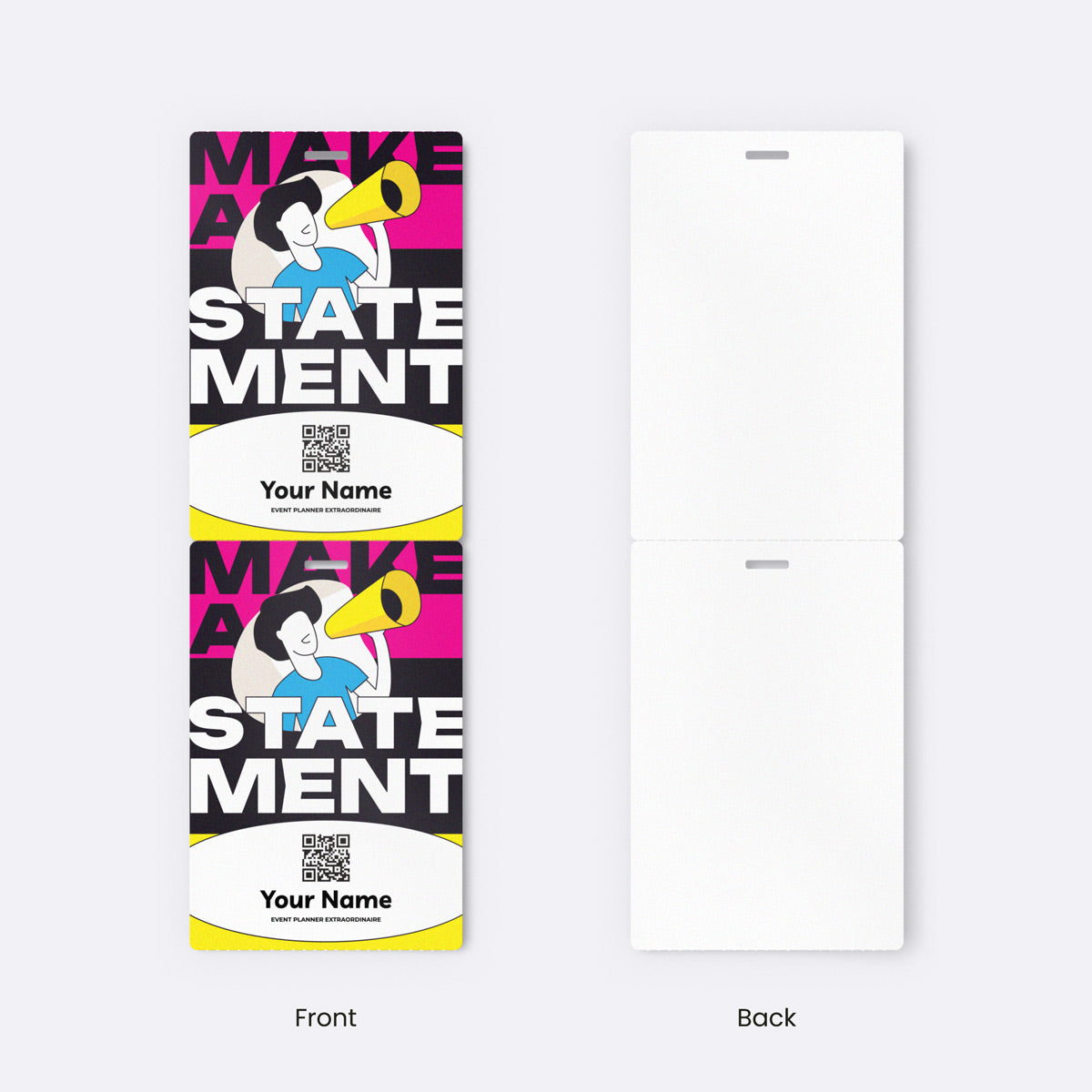 4" x 6" Paper - Event Badge